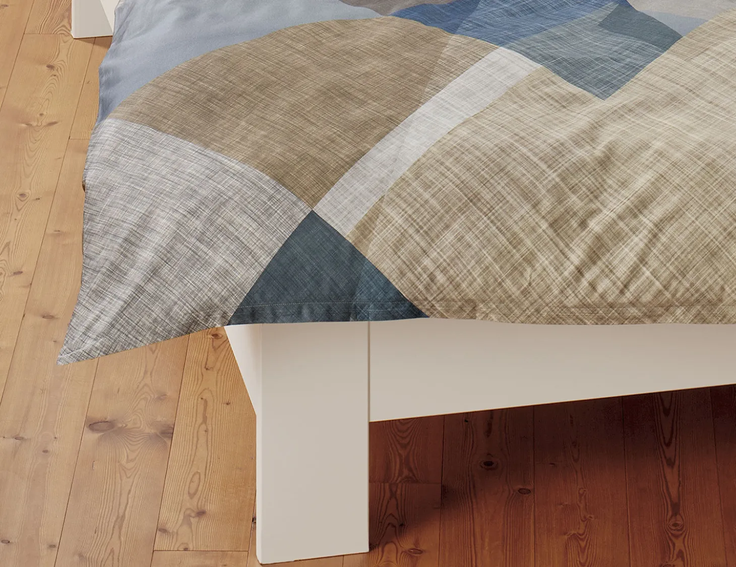 Bettwäsche mit geometrischem Muster