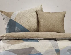 Bettwäsche mit geometrischem Muster