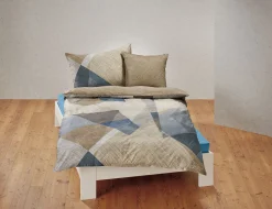 Bettwäsche mit geometrischem Muster