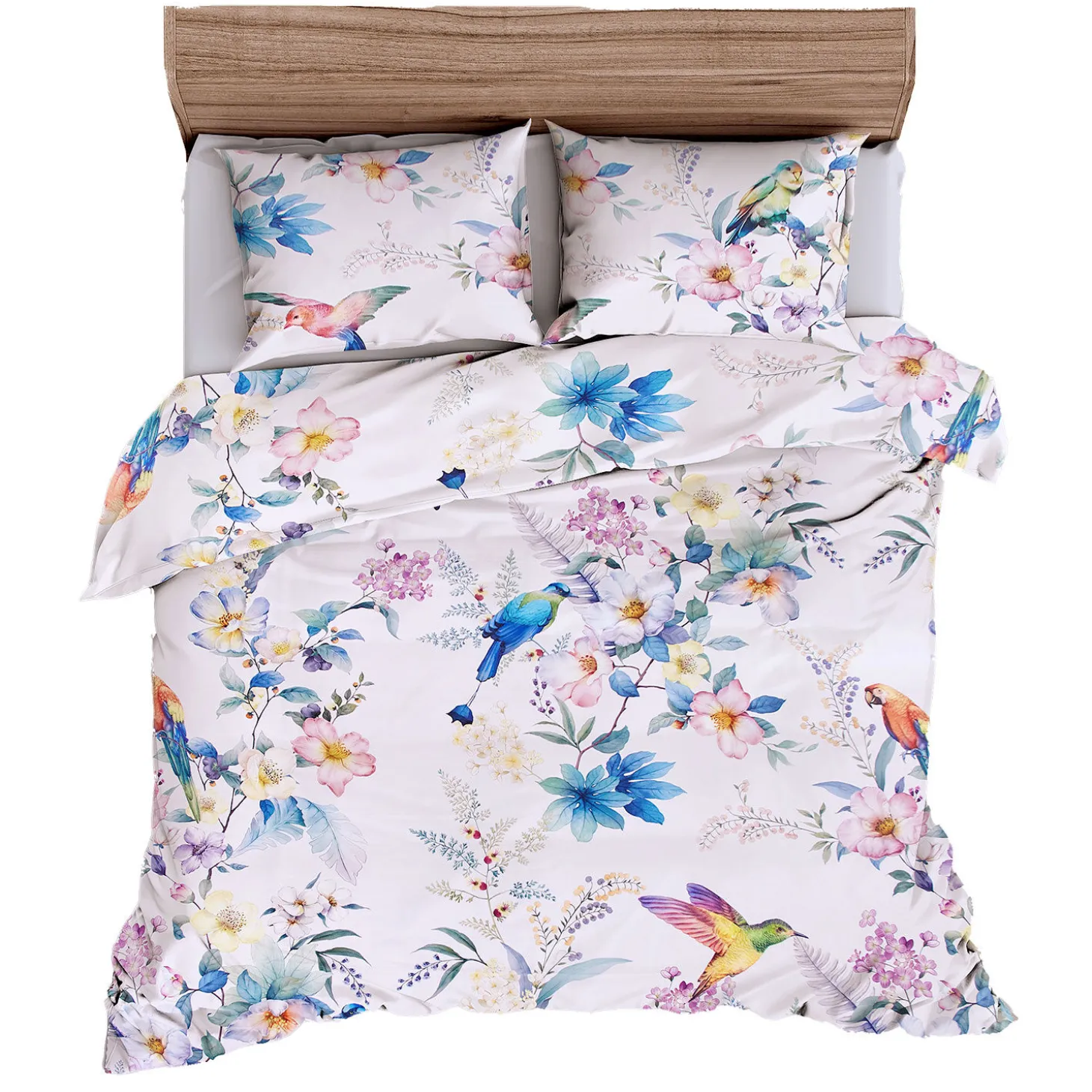 Bettwäsche mit Kolibri-Design