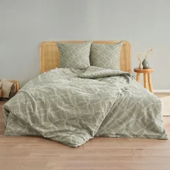 Bettwäsche mit Kreisornament