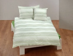 Bettwäsche mit modernem Streifenmuster