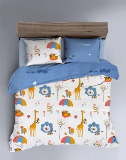 Bettwäsche mit niedlichen Tiermotiven