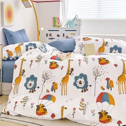 Bettwäsche mit niedlichen Tiermotiven