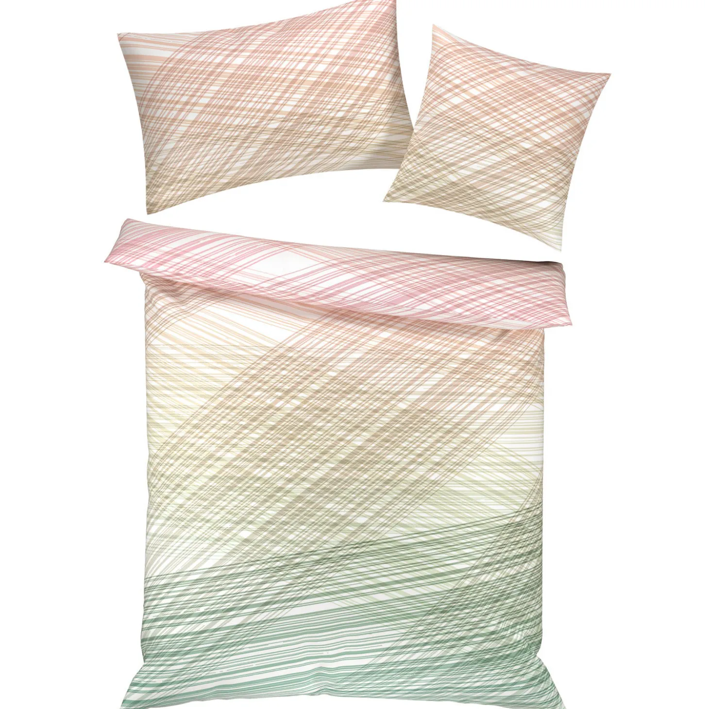 Bettwäsche mit sanften Linien