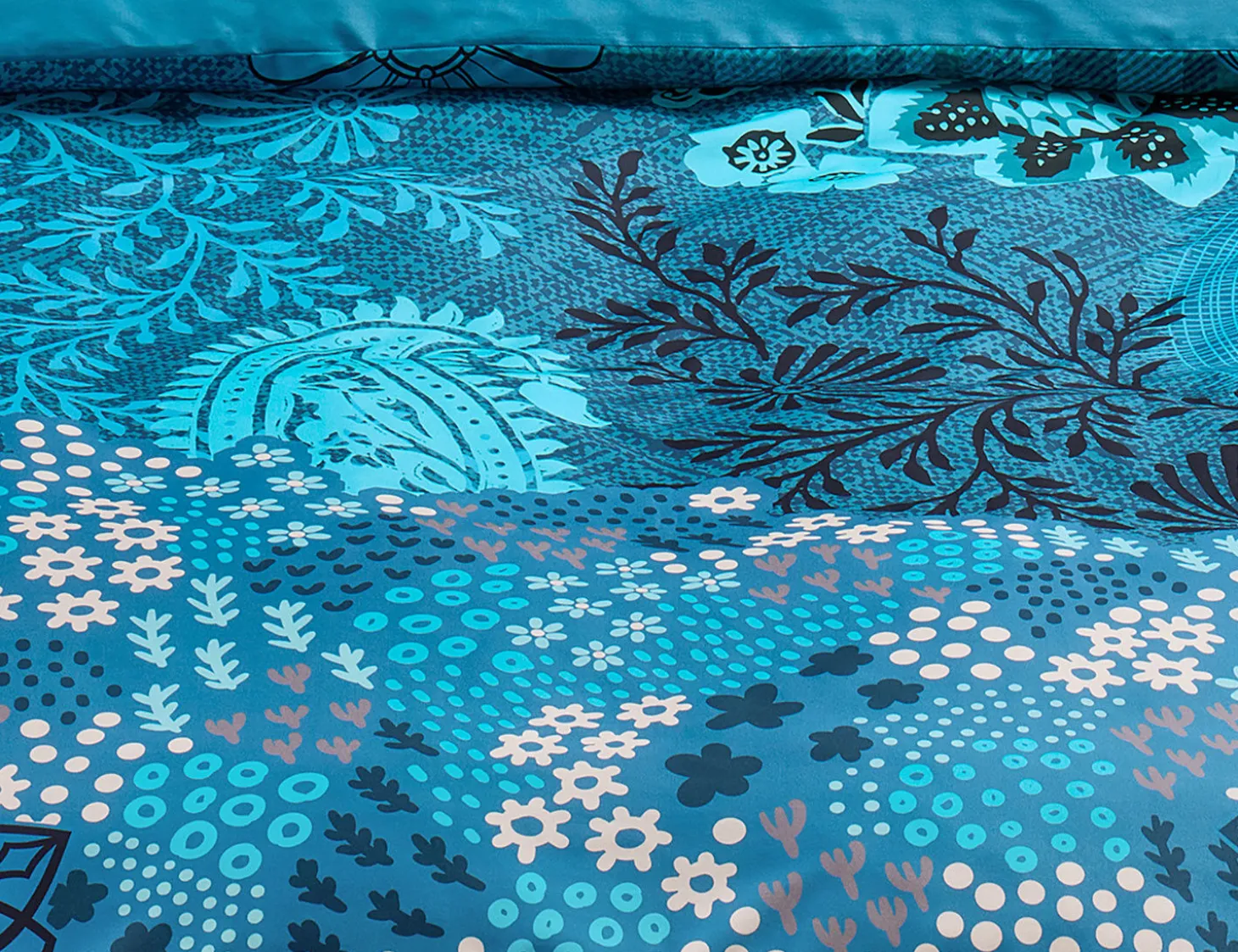 Bettwäsche mit schönem Blütenprint