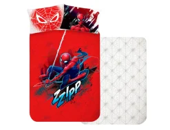 Bettwäsche mit Spiderman und Schriftzug "ZZIPP"