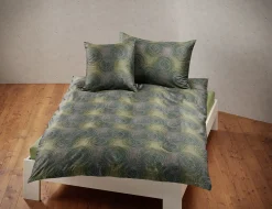 Bettwäsche mit Spiralenmuster