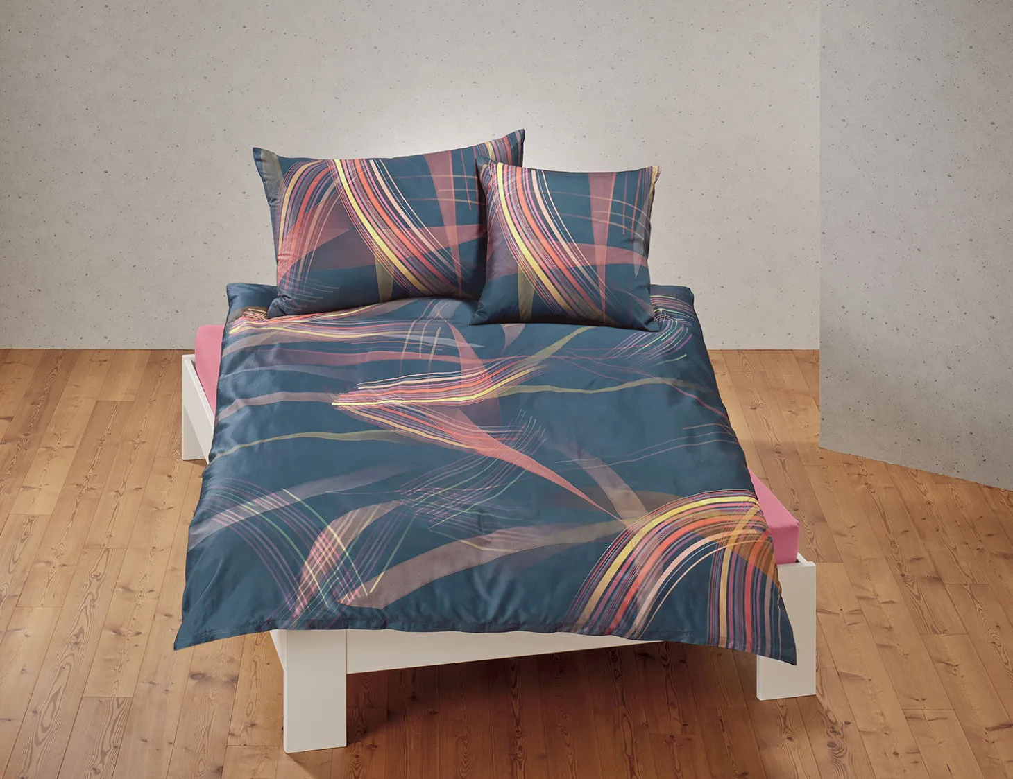 Bettwäsche mit stylischem Muster