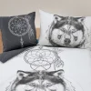 Bettwäsche mit Wolf und Traumfänger