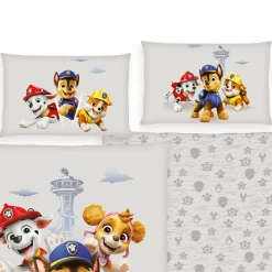 Bettwäsche Paw Patrol Helden Marshall, Chase, Rubble, Skye