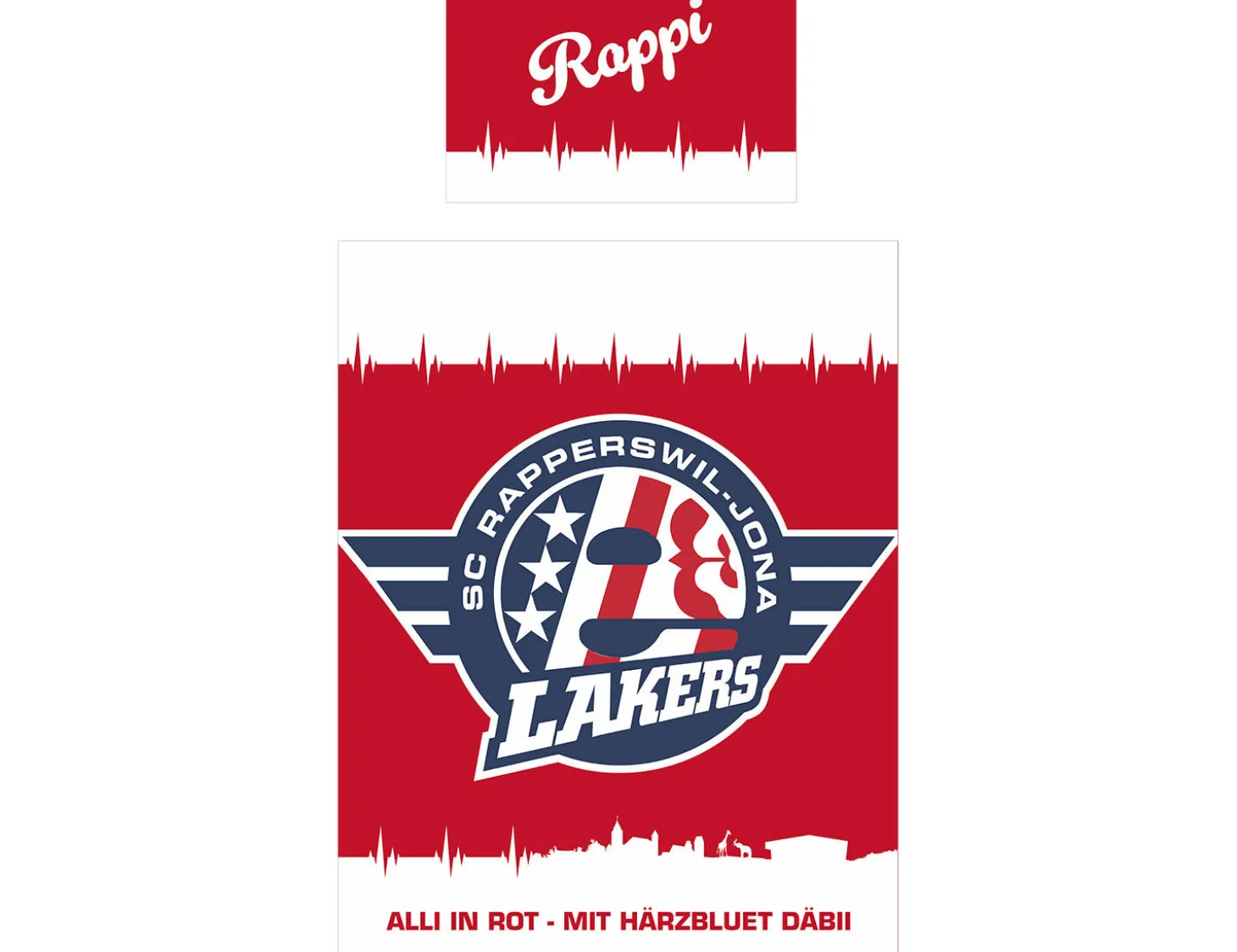 Bettwäsche SCRJ Lakers rot-weiss