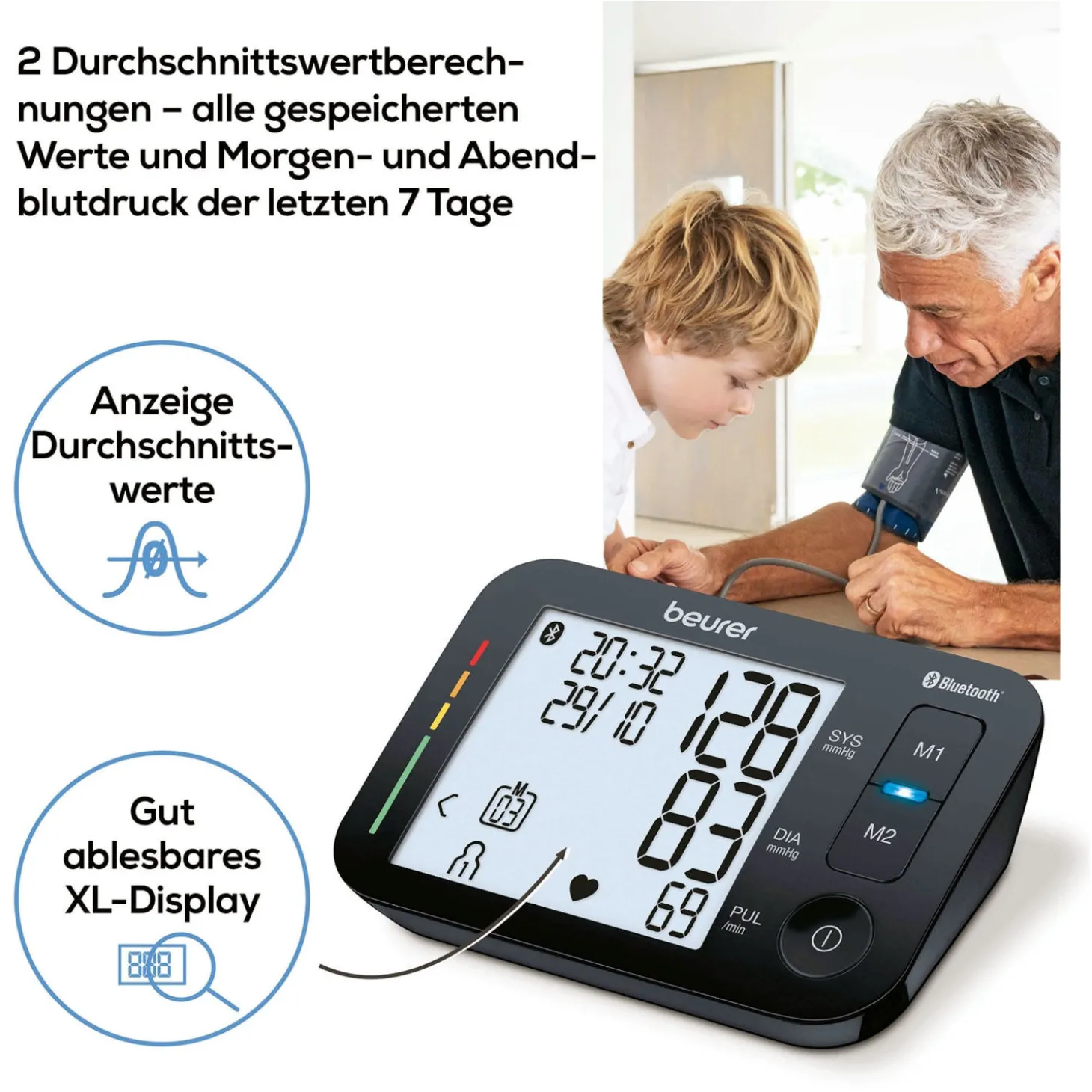 Beurer Blutdruckmessgerät für den Oberarm