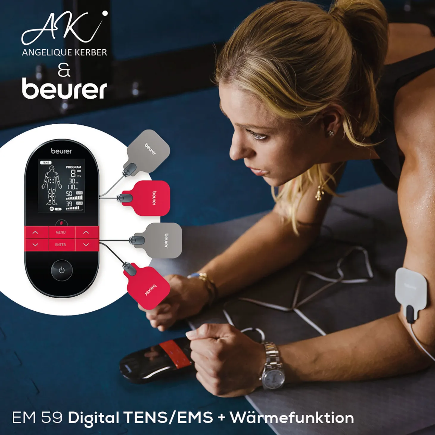 Beurer Digital-TENS/EMS mit Wärmefunktion
