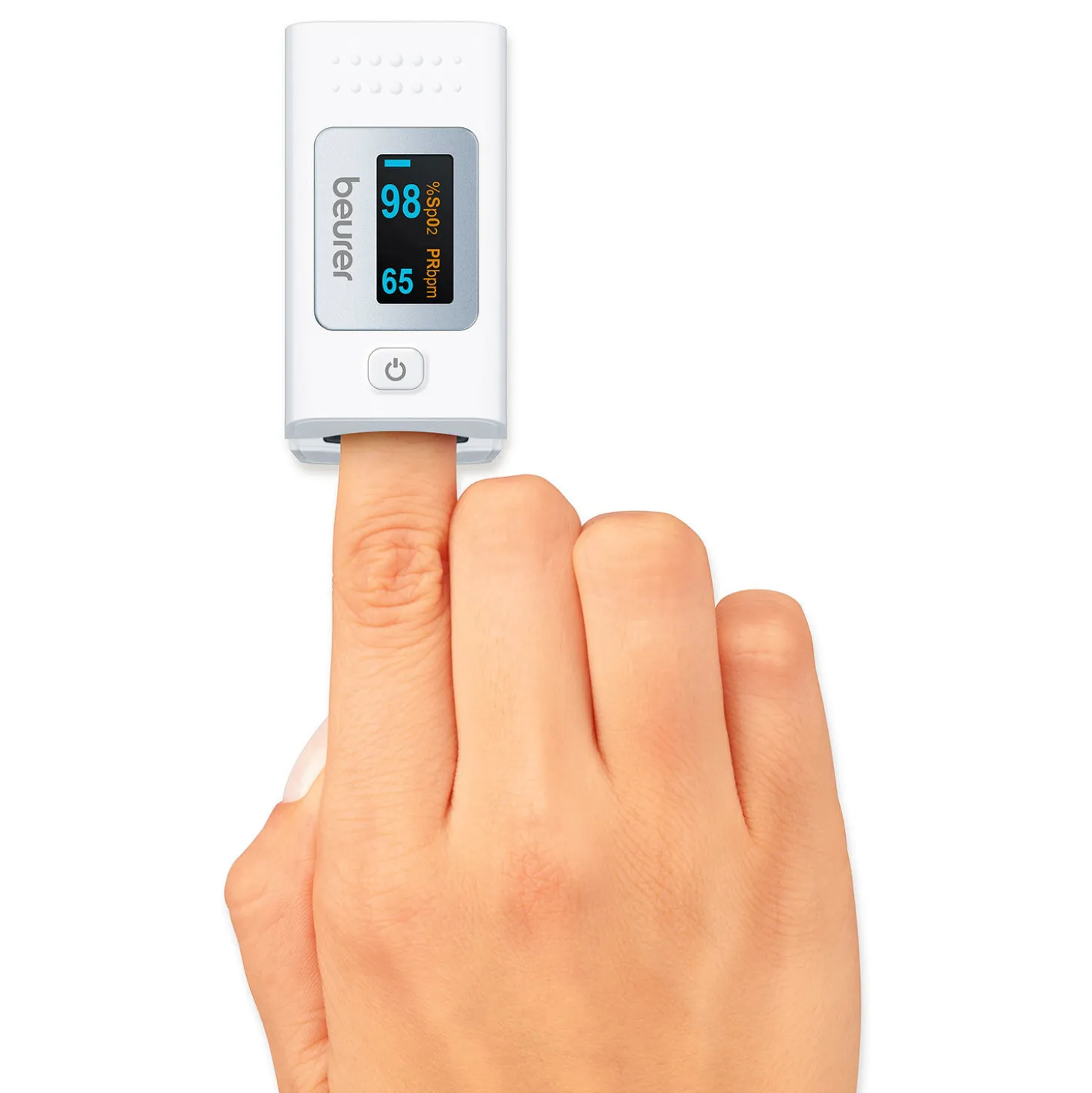 Beurer Pulsoximeter, Sauerstoff- und Pulsfrequenz Kontrolle