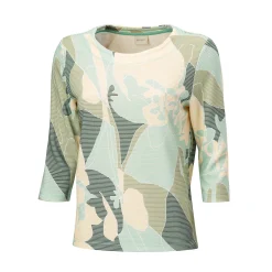 Beverly Shirt mit 3/4 Ärmeln und floralem Print