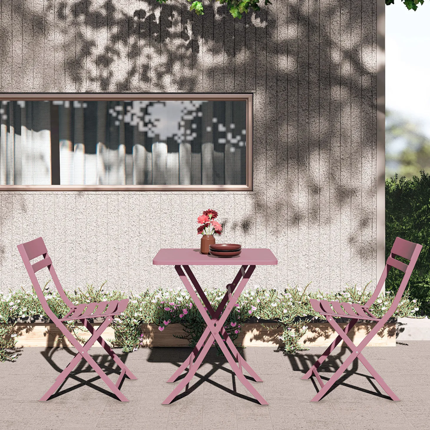 Bistro-Set faltbar