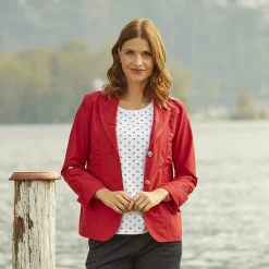 Blazer mit Raffung