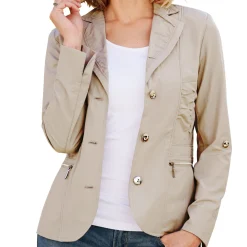 Blazer mit Raffung