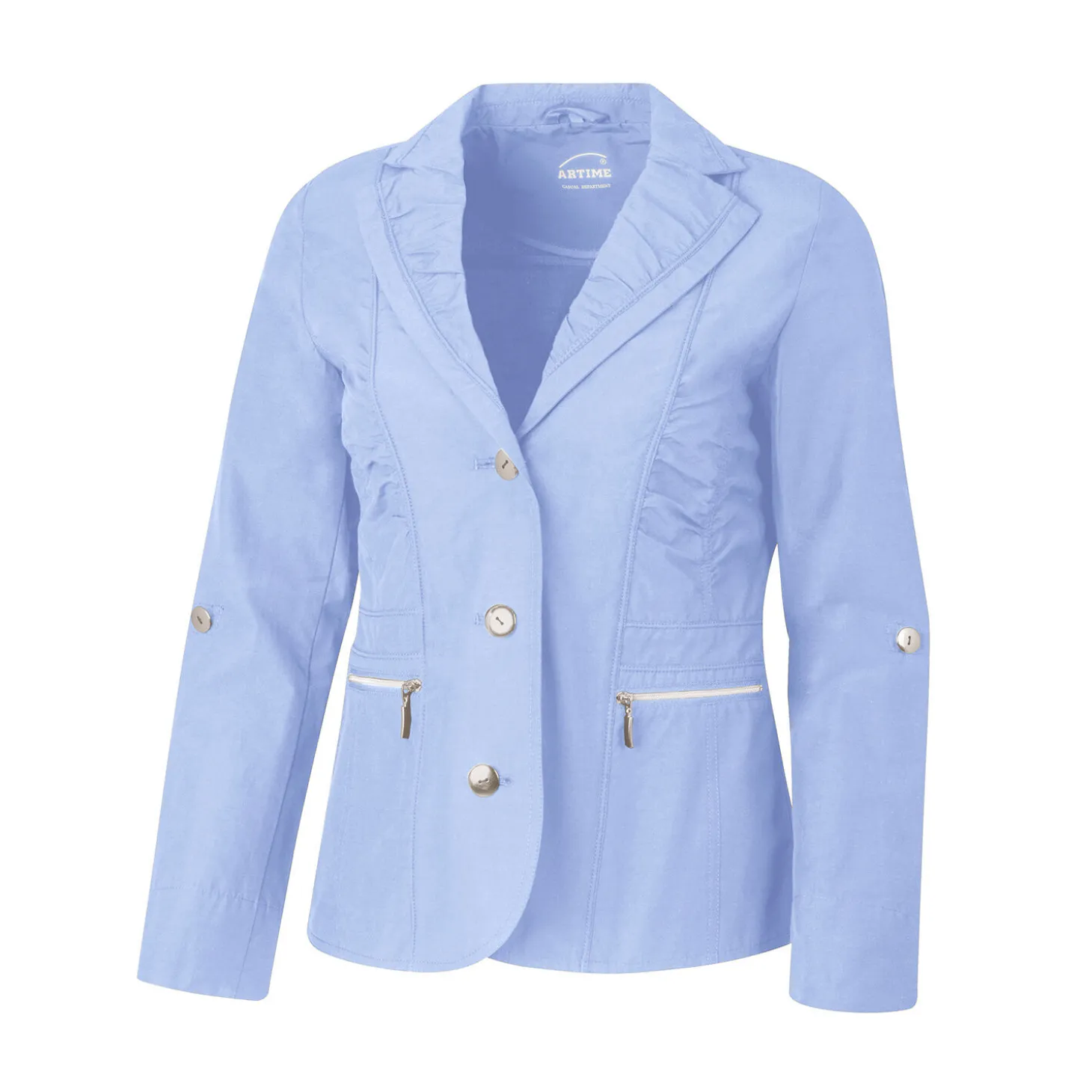Blazer mit Raffung