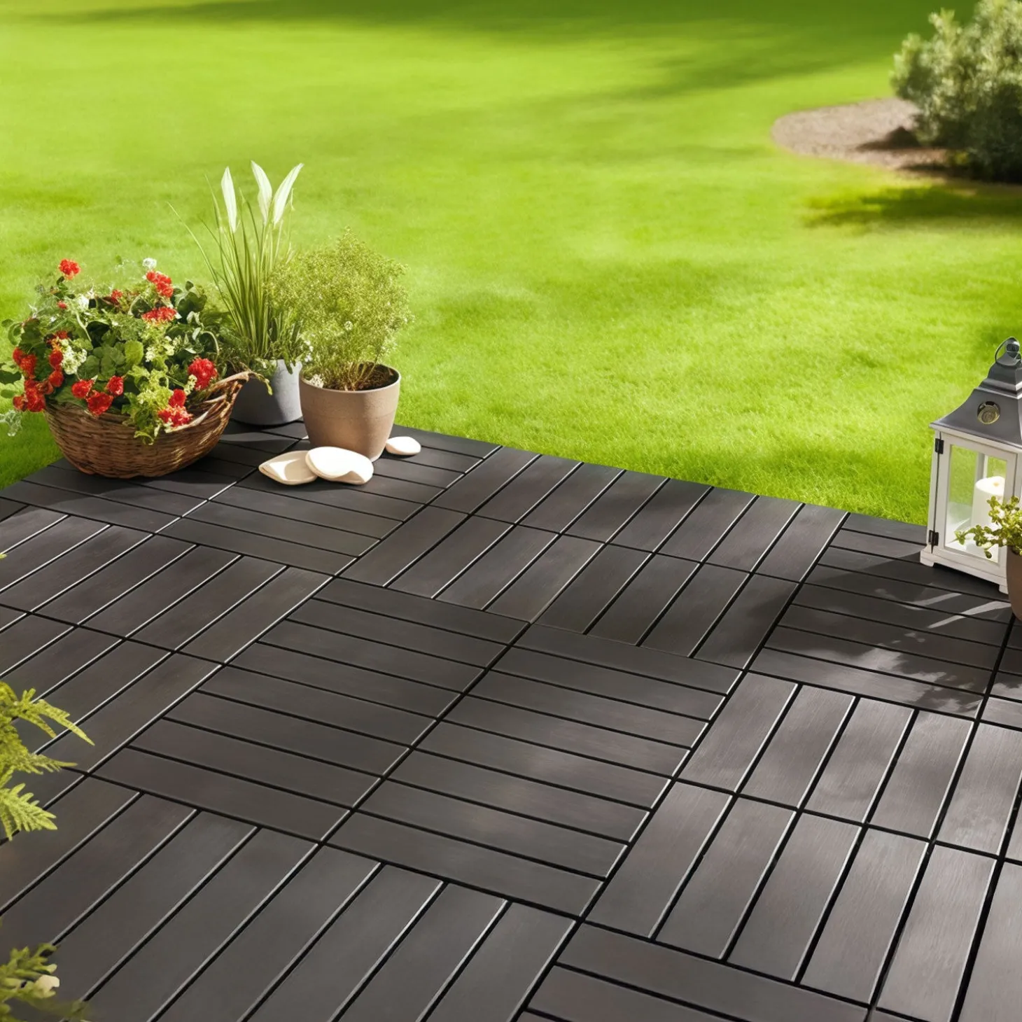 Bodenplatten 9er Set Latten