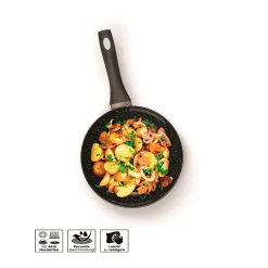 Bratmaxx Aluminium Pfanne 3-teilig, PFAS frei