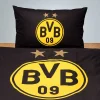 BVB Borussia Dortmund Bettwäsche mit Logo und Schriftzug