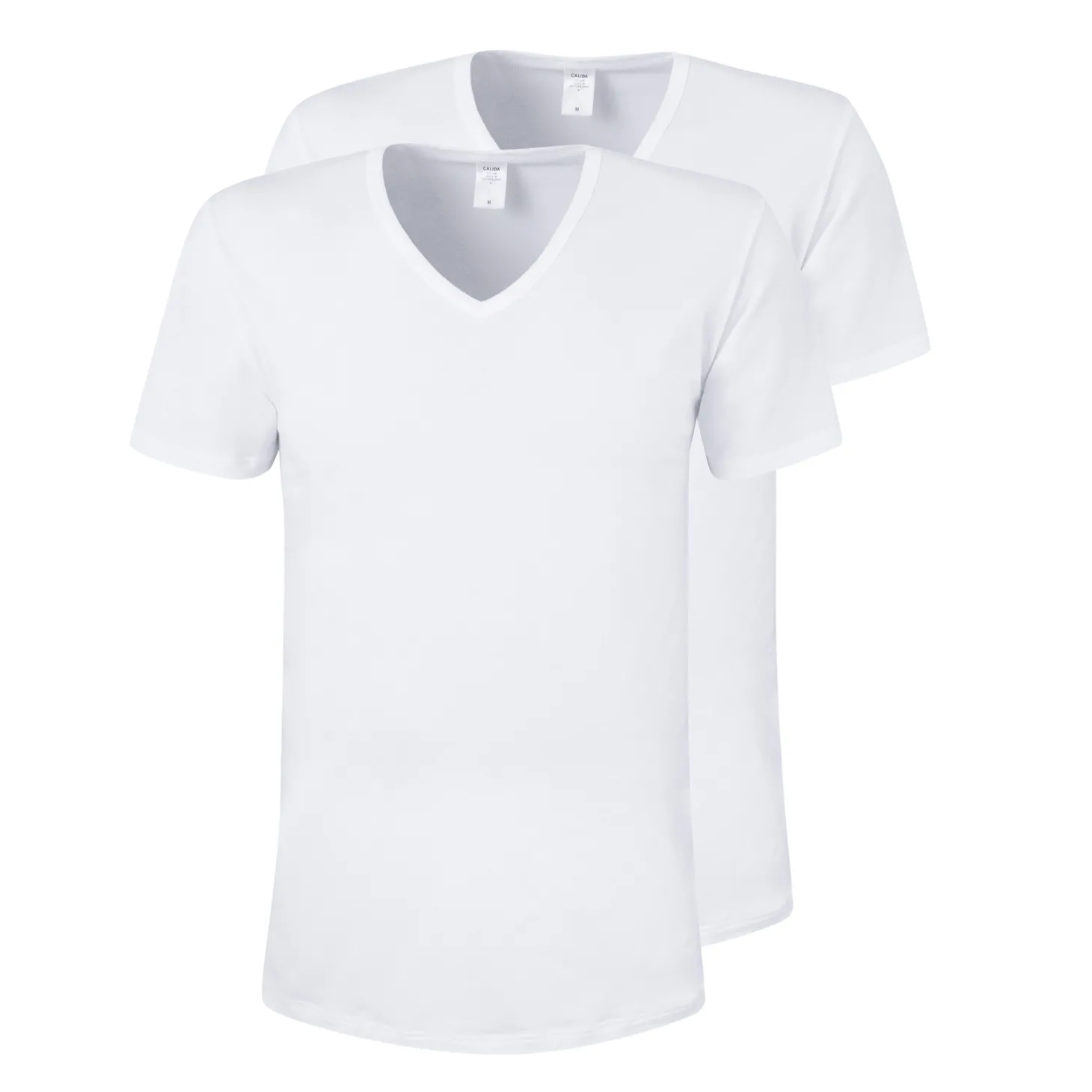 Calida Herren V-Neck Shirt 2er Pack