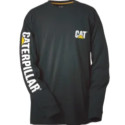 CAT Langarmshirt Trademark Banner