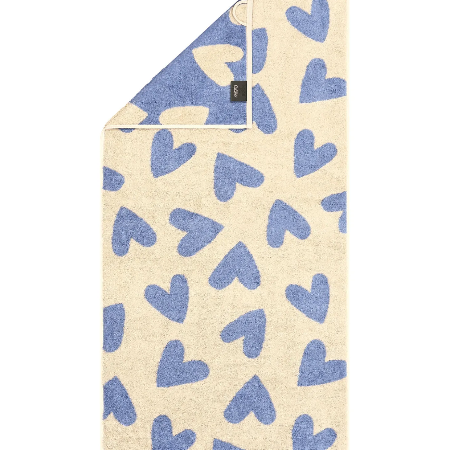 Cawö Frottierwäsche Hearts mit eingewebtem Herz-Design