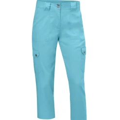Damen 3/4 Cargohose mit Gurtschlaufen