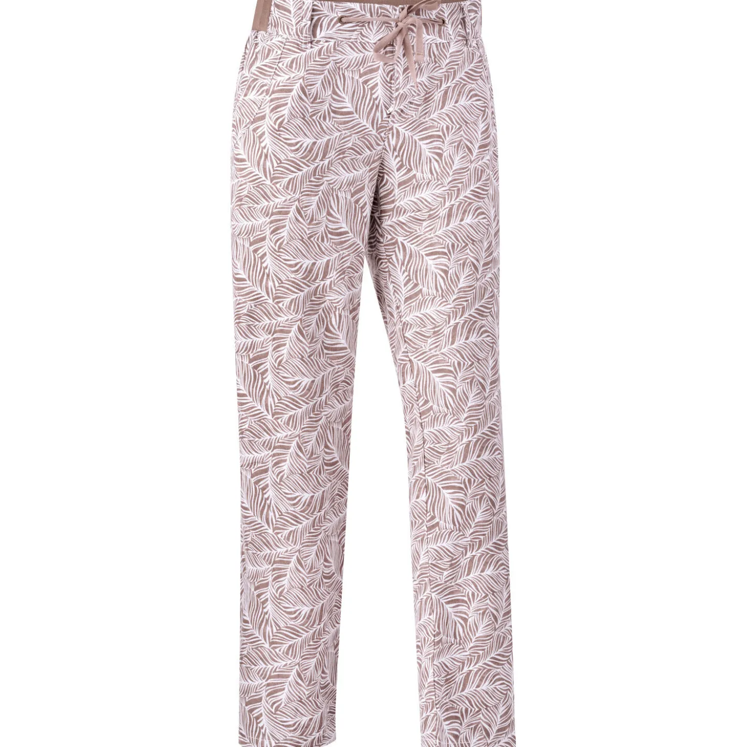 Damen Leinen-Hose mit Taschen