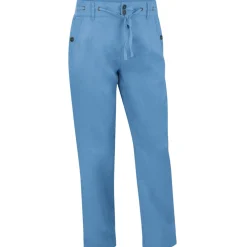 Damen Leinen-Hose mit Taschen