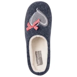 Damen Mule mit Herz-Motiv