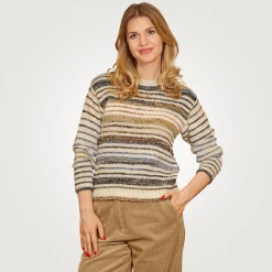 Damen Pullover mit Farbverlauf