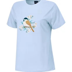 Damen Pyjama T-Shirt mit Printmotiv