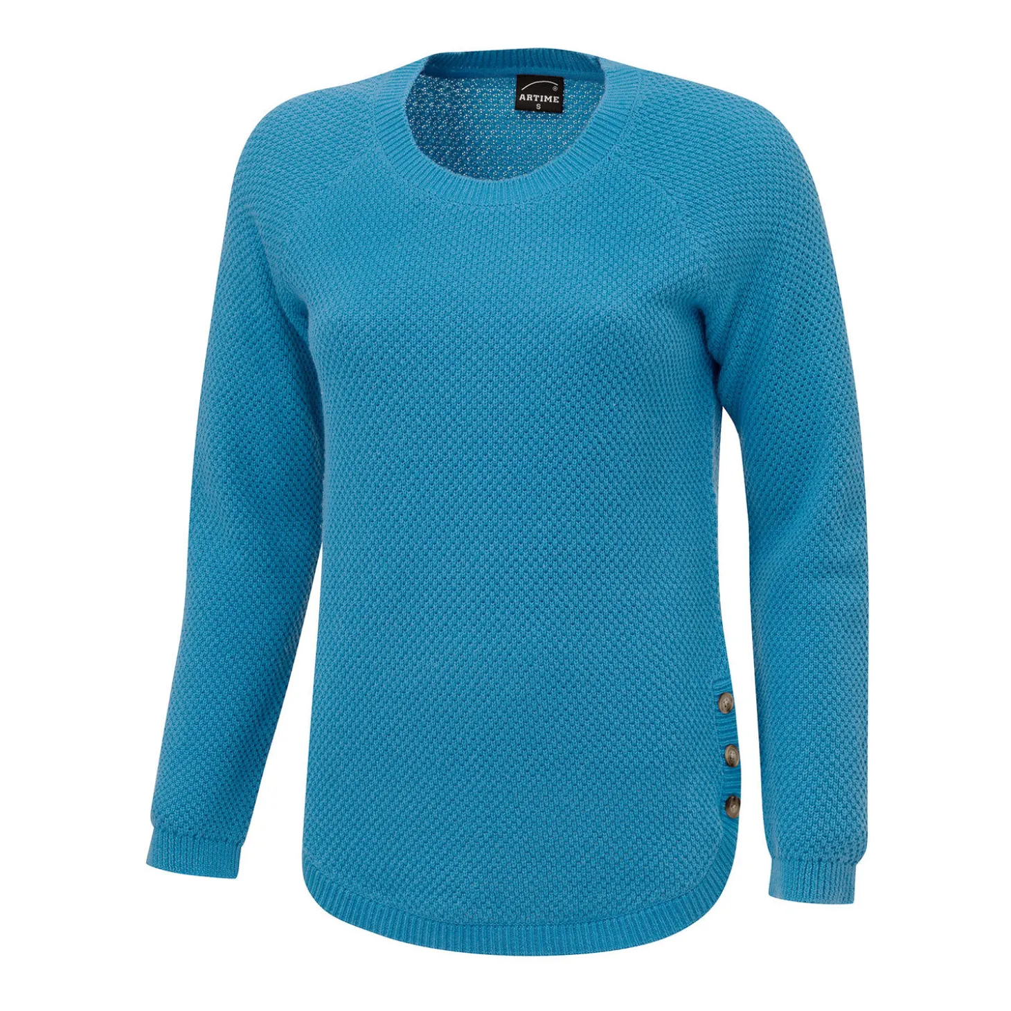Damen Strickpullover mit Struktur