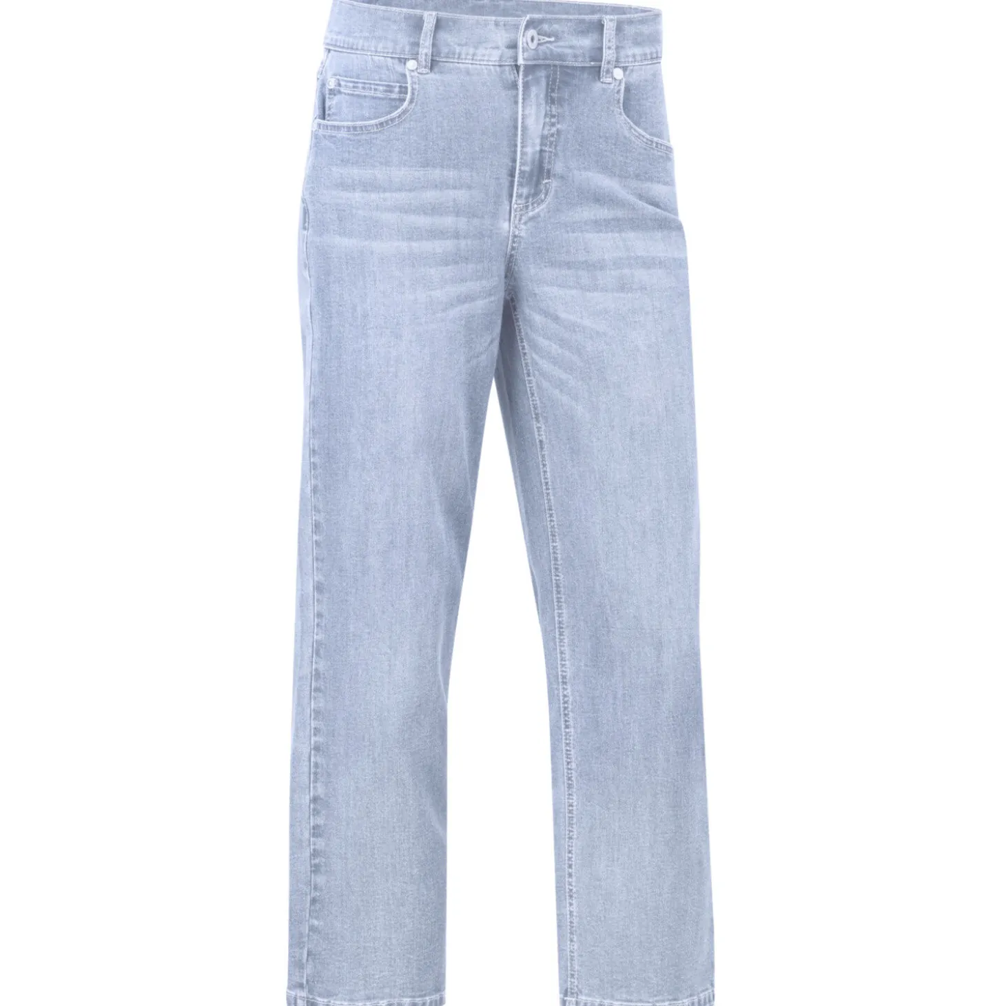 Damen Wide Leg 5-Pocket Hose mit Stretchanteil
