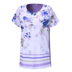 Damen-Shirt mit Blumenprint