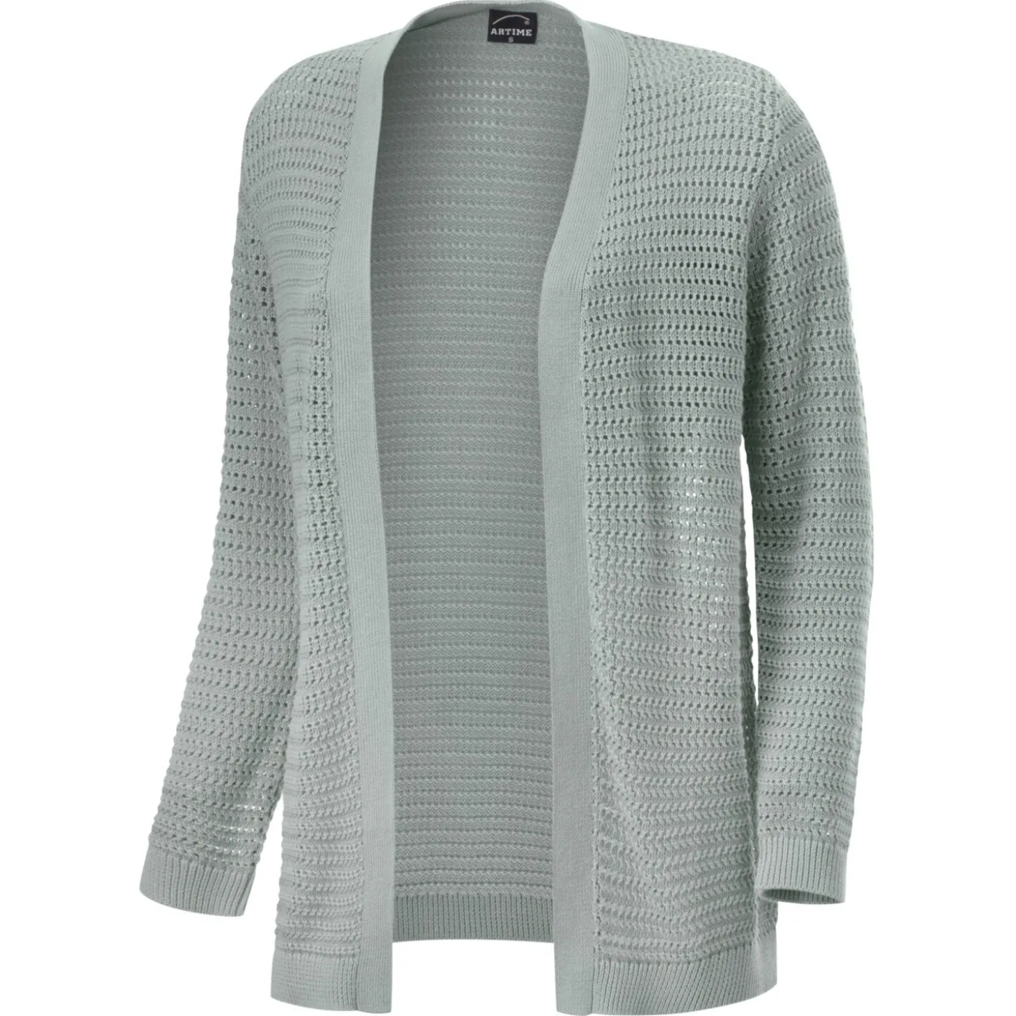 Damen-Strickjacke mit Ajourmuster von Artime