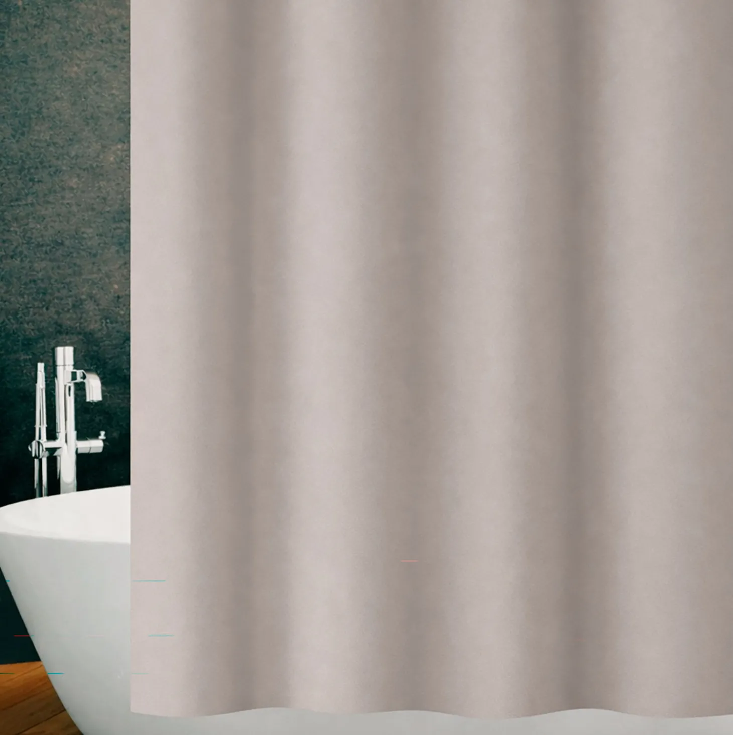 diaqua Duschvorhang Textil Basic unifarben