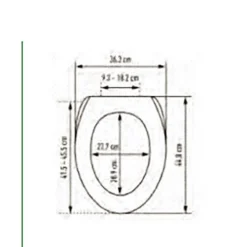 diaqua WC-Sitz Heart mit Absenkautomatik