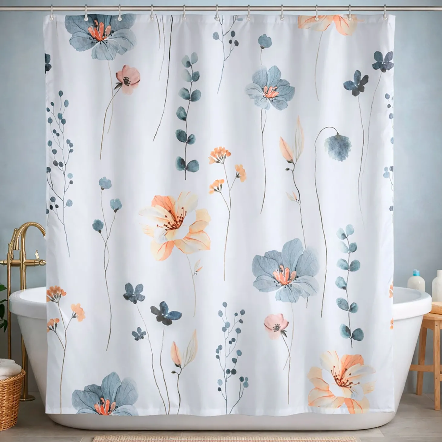 Duschvorhang Textil Kalmi aus recyceltem PET