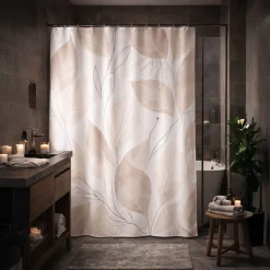 Duschvorhang Textil Pula aus recyceltem PET