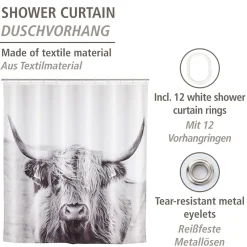 Duschvorhang Yak