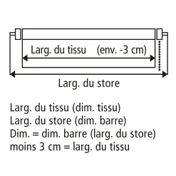 EASYFIX-Rollo THERMO mit Verdunkelung
