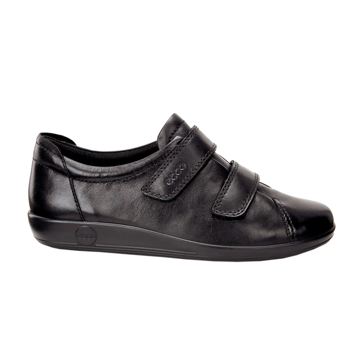 ECCO Damen Klettslipper aus Nappaleder