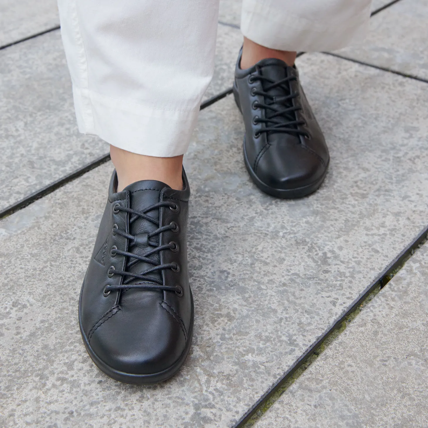 Ecco Damen Sneaker aus Leder
