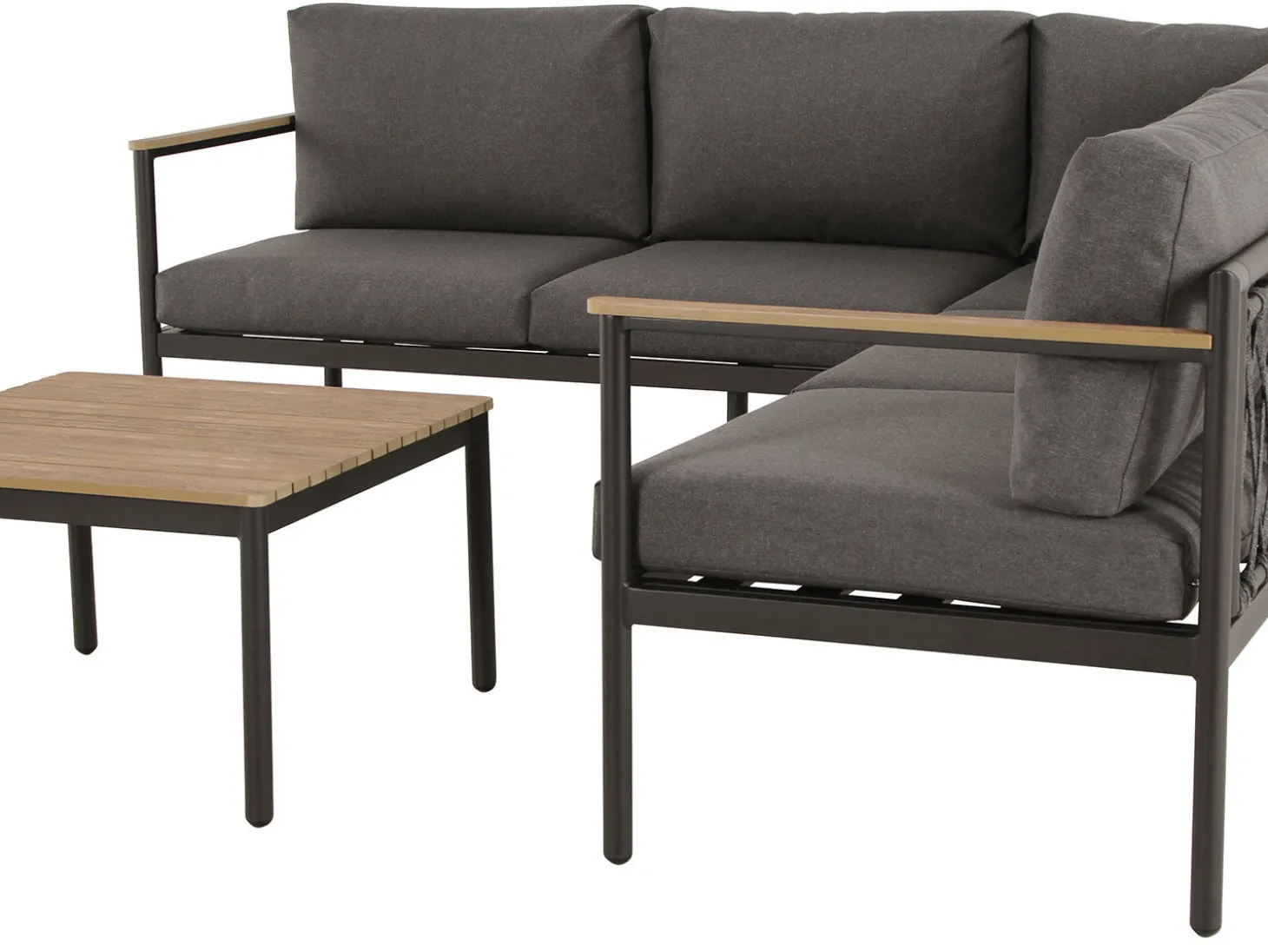 Eck-Lounge Julia mit Loungetisch