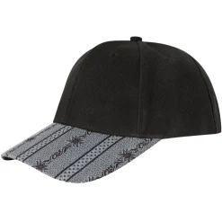 Edelweiss Cap schwarz